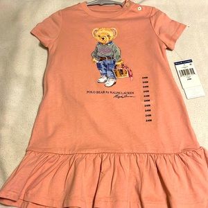 Baby girl Ralph Lauren dress Never worn size 24M